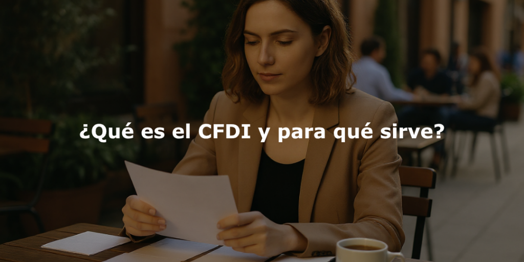 ¿Qué es un ejemplo de CFDI?