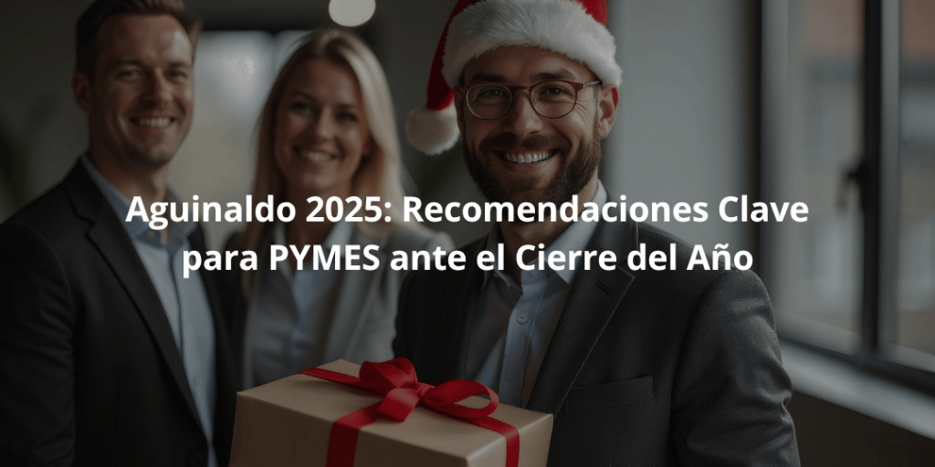 Aguinaldo 2025: Recomendaciones Clave para PYMES ante el Cierre del Año